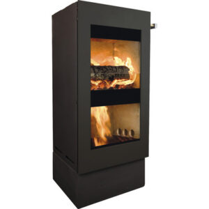 Poêle à bois Xeoos Patagonia x8 acier anthracite 8 kW