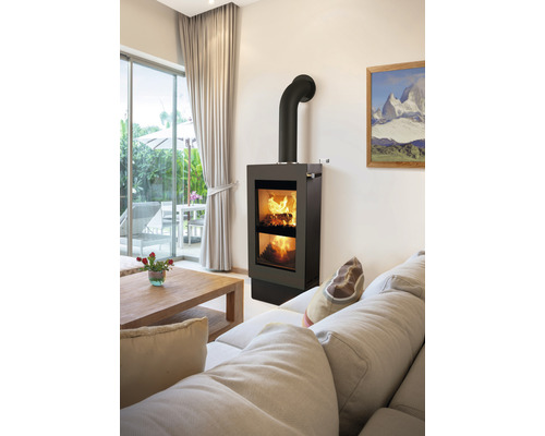 Poêle à bois Xeoos Patagonia x8 acier anthracite 8 kW – Image 3