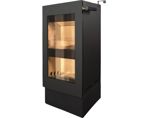 Poêle à bois Xeoos Patagonia x8 acier anthracite 8 kW – Image 4