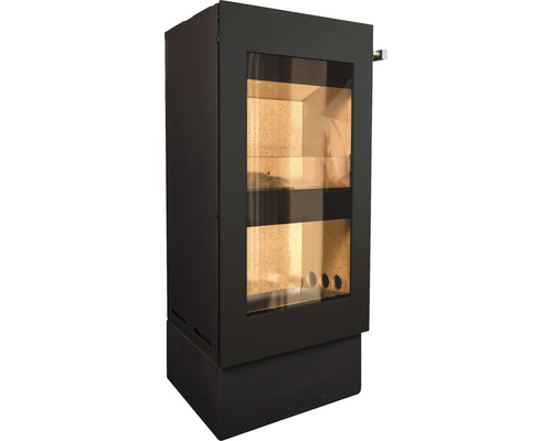 Poêle à bois Xeoos Patagonia x8 acier anthracite 8 kW – Image 2