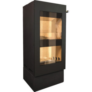 Poêle à bois Xeoos Patagonia x8 acier anthracite 8 kW