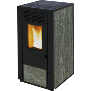 Poêle à granulés WESTMINSTER acier noir 7,5 kW WPO7G NS avec télécommande