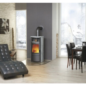 Poêle cheminée Hark Opera-B en pierre naturelle 7 kW