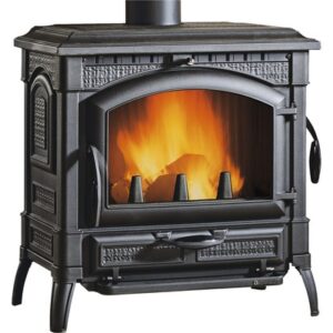 Poêle en fonte Nordica Extraflame Isotta noir 11,9 kW