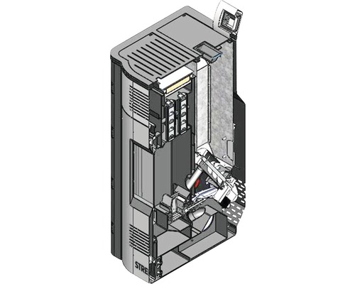 Poêle à pellets Strebel Varan 1.20 gris acier 20 kW – Image 4