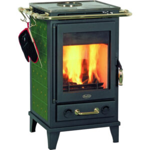 Cheminée Cheminée Florenz Céramique verte 7 kW