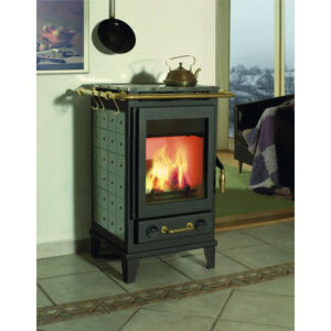 Cheminée Cheminée Florenz Céramique verte 7 kW