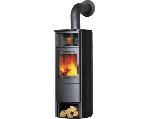 Four Panadero en acier noir 7,1 kW avec compartiment de cuisson – Image 3