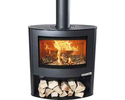 Poêle cheminée Aduro 15-2 en acier noir 6,5 kW