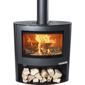 Poêle cheminée Aduro 15-2 en acier noir 6,5 kW