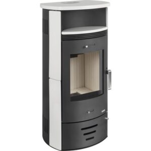 Cheminée céramique Casablanca 3.0 7,5 kW avec compartiment de chauffage