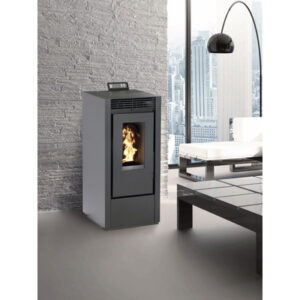 Poêle à granulés Marina 14 acier noir 12,1 kW