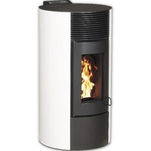 Poêle à pellets Paola 12 acier blanc 11,4 kW