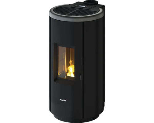 Poêle à granulés FreePoint Chrome 7 acier chromé 7 kW