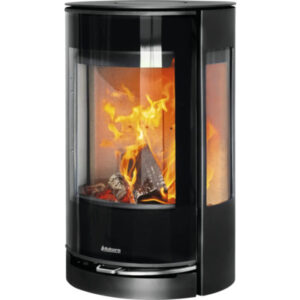 Poêle cheminée Aduro 22.4 Lux en acier noir 5,5 kW